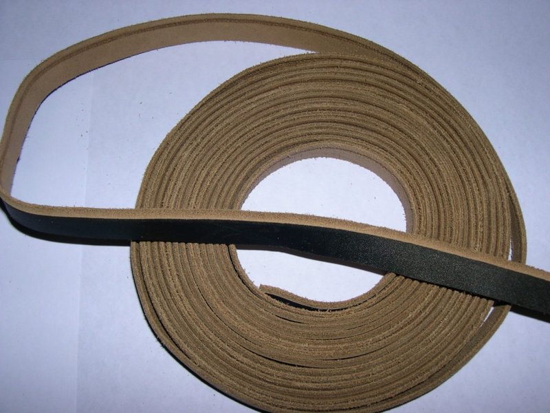 Рант обувной резаный кожаный